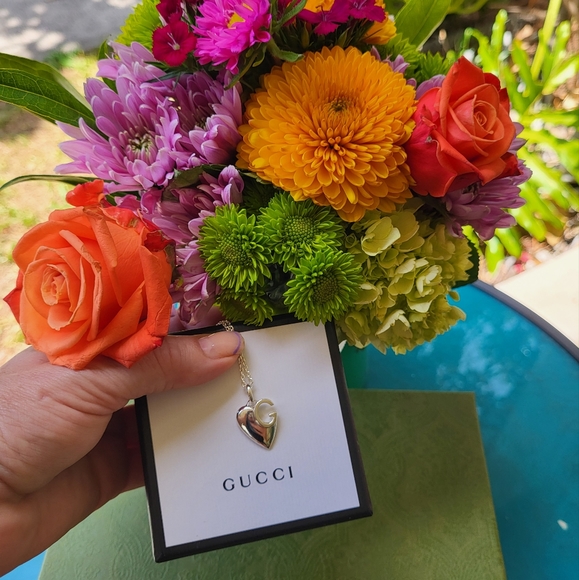 Hello Summer! GUCCI ITALIAN LUXURY BRAND IN STERLING SILVER β¨οΈ STATEMENT GUCCI - Picture 3 of 5